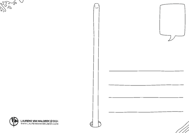 Ooievaar | DIEREN collectie | A6 Kaart