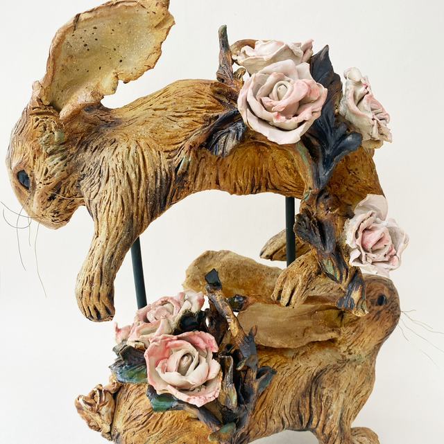 Springtime sculpture- Tish Campbell Exhibition 