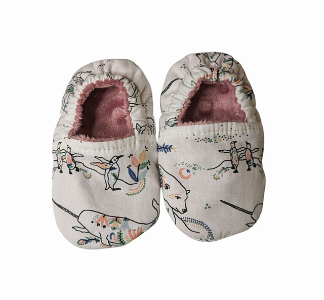 Chaussons souples bébé 6-9 mois