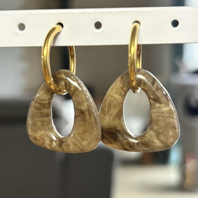 Pampilles LOLA sans créoles - Pierre