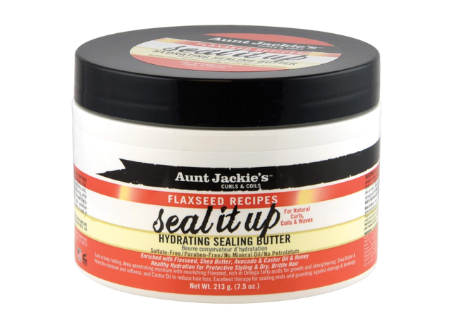 Aunt Jackie&#039;s Flaxseed Recipes Seal It Up Hydrating Sealing Butter 7.5 oz