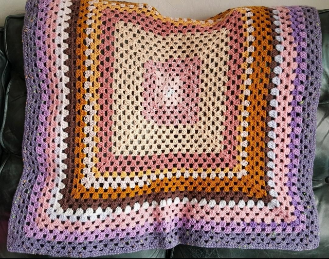 Unique Crochet Baby Blanket Hat Set Pram Basket Car Seat