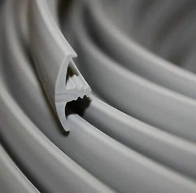 15mm knock on edge trim single lip