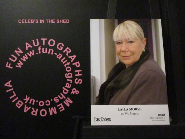 Laila Morse (Mo Harris) Original EastEnders Cast Card (SEE PIC)