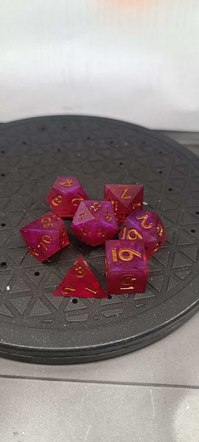 "Strange Salmon" Dice Set