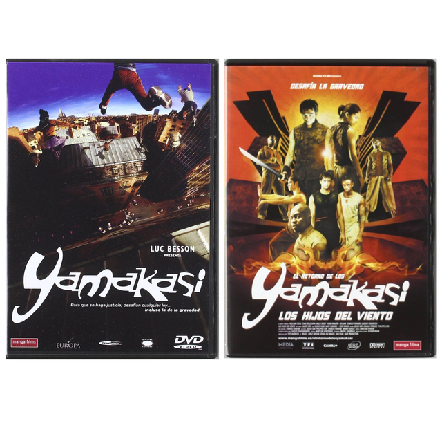 Yamakasi + El retorno de los Yamakasi Los Hijo del Viento  [DVD] Usado Videoclub
