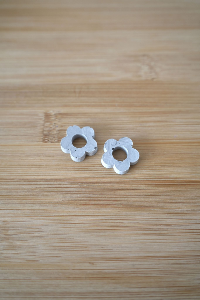 Petites pampilles fleurs marbrées