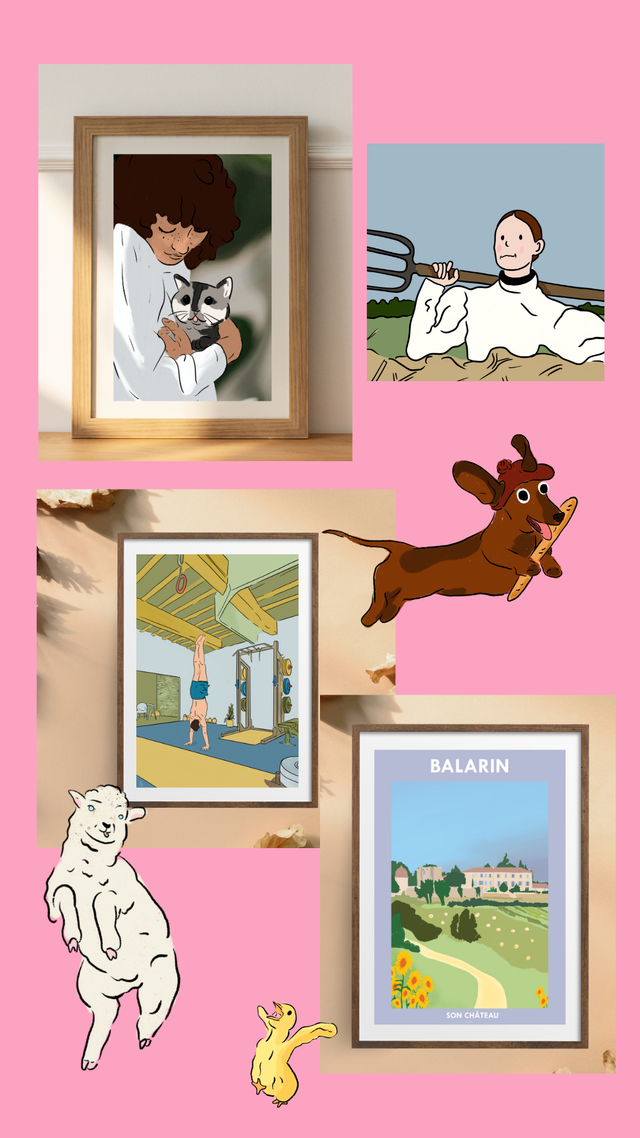 Illustration personnalisé 