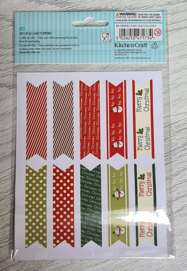 KitchenCraft 20 cake toppers