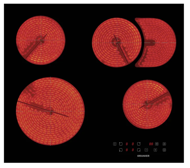 Oranier KFC161 Glaskeramikkochfeld autark