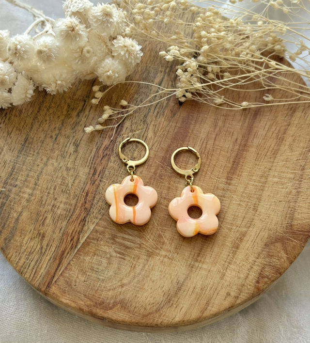 PETITE FLEUR - orangé