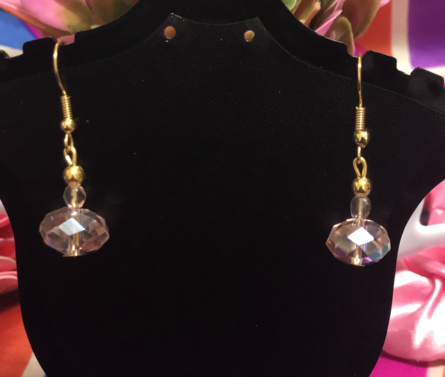 Pink Dangling Earrings- PDE51