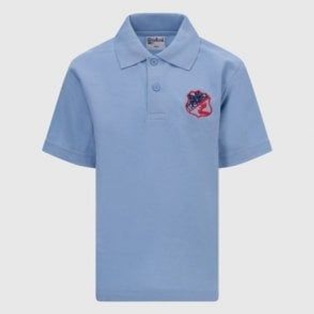 Blue Polo Logo Shirt 