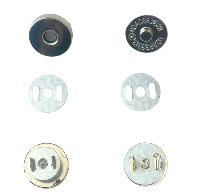 Fermoirs aimantés x2 pour sac (pas de couture)