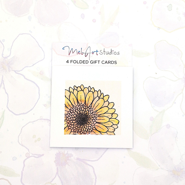 Folded Gift Cards - Pack of 4