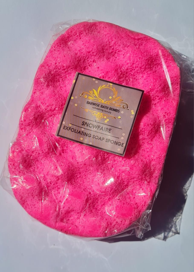 Ice Pixie Snowfaire Soap Sponge 