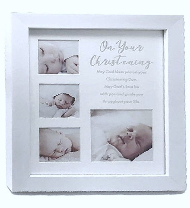 On Your Christening Day Collage Frame