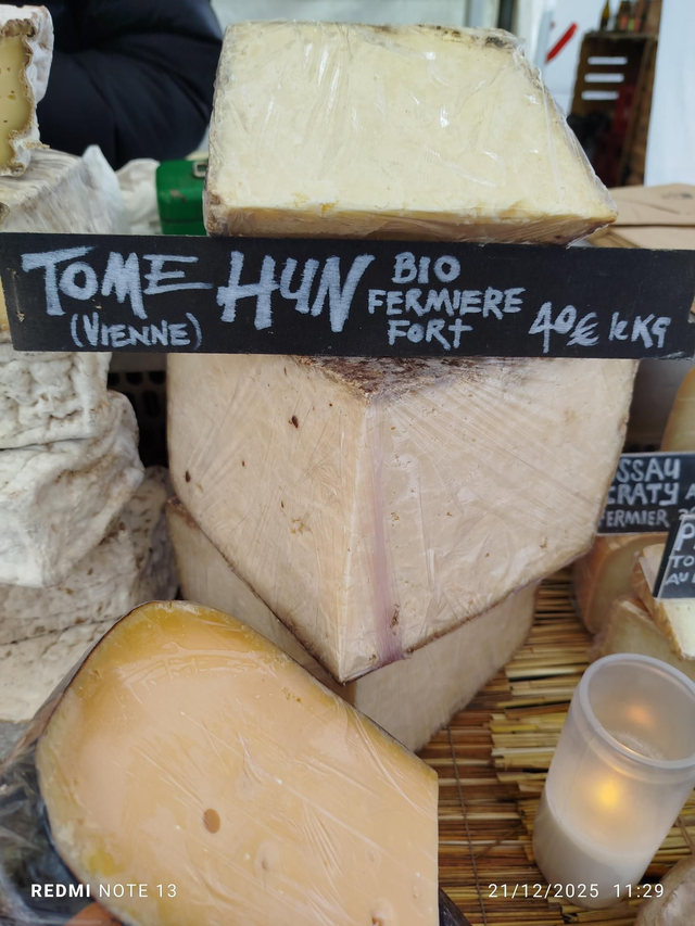 Le Tome Hun bio fermier - 350g