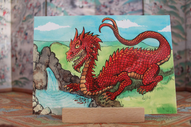 Carte postale Dragon de Drachenbronn