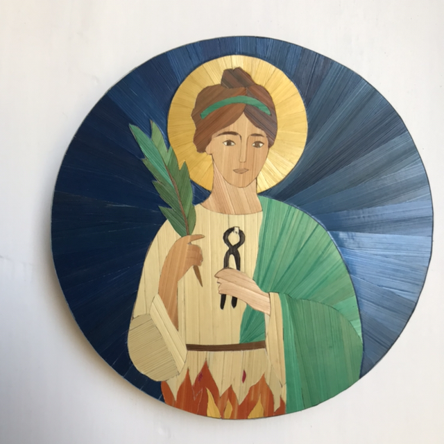 Médaillon Saint Patron