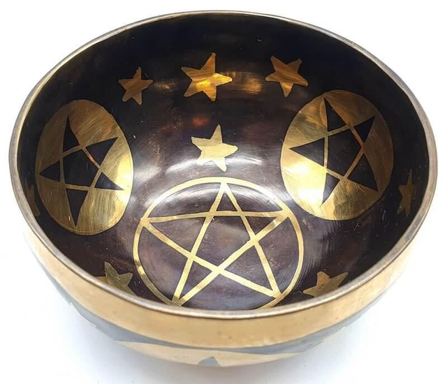 Bol Chantant Tibétain "Pentagramme"