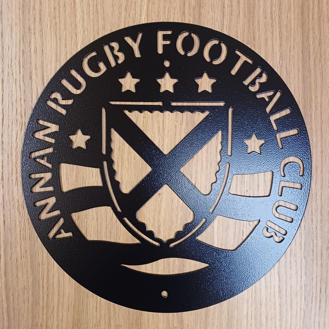 Annan Rugby Football Club Plaque