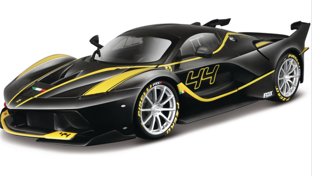 Ferrari FXX Evo Car #44 2017 schwarz Bburago 1:18