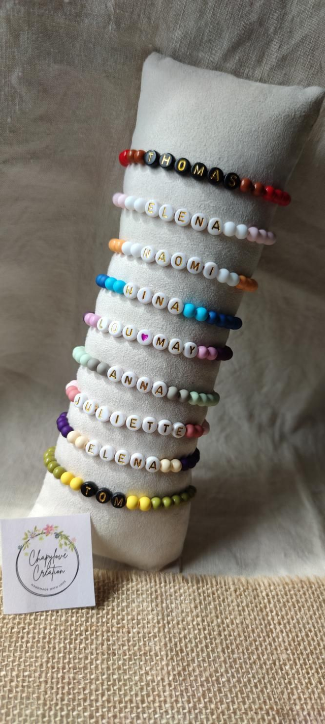 Bracelet Enfant COLORFUL personnalisable 