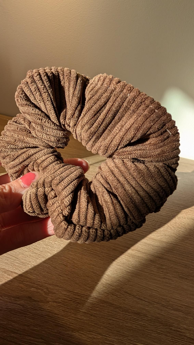 Chouchous en velours côtelé