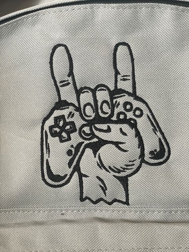 fichier broderie Game ON - 3 Tailles / 12 Formats