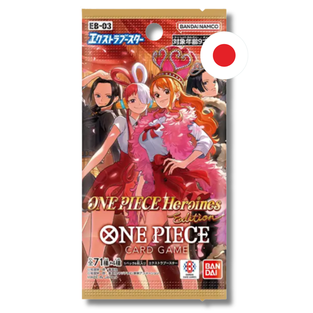 One Piece CG:  Heroines Edition Booster [EB-03] - Japanese