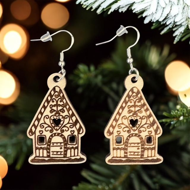 Boucles d'oreilles Pain d'épices