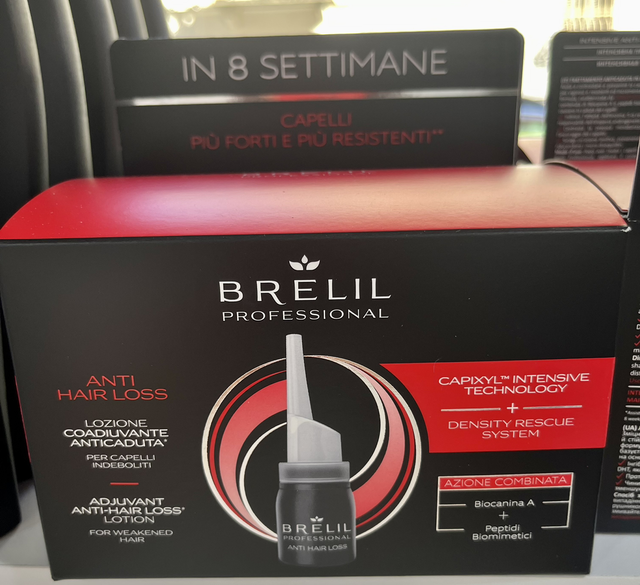 Scatola 10 fiale anticaduta brelil