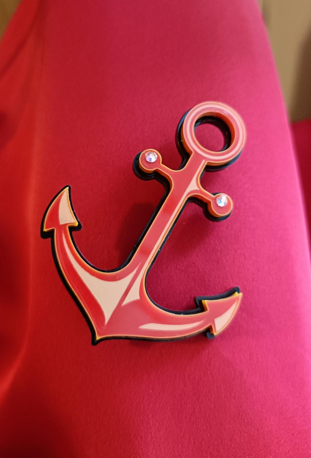 Anchors away - Brooch 