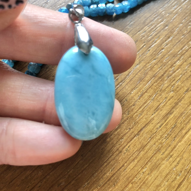 Pendentif Larimar AA