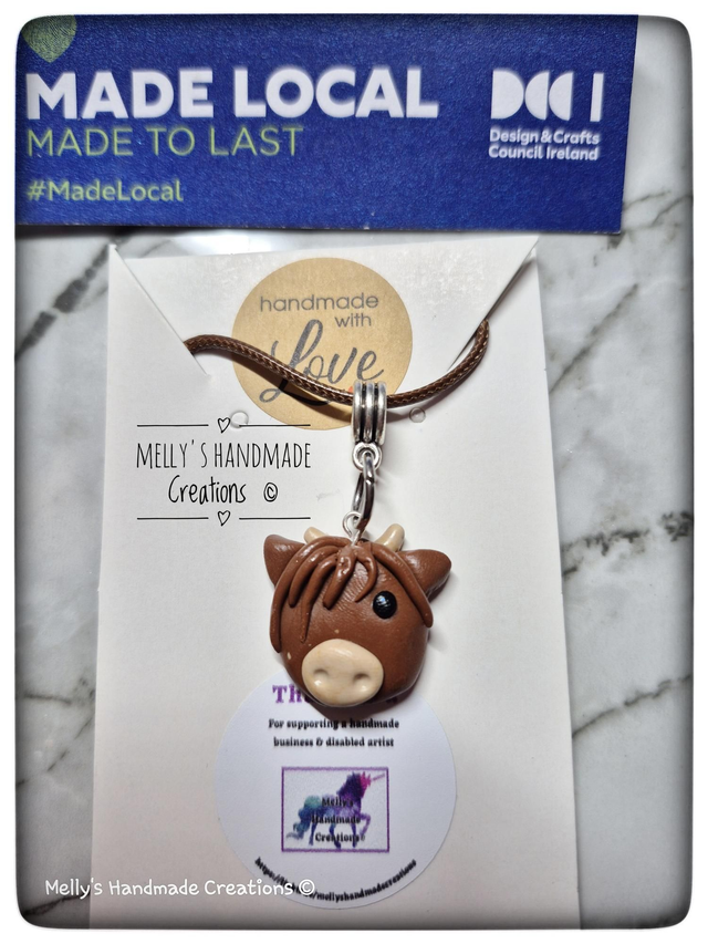 Highland Cow pendants
