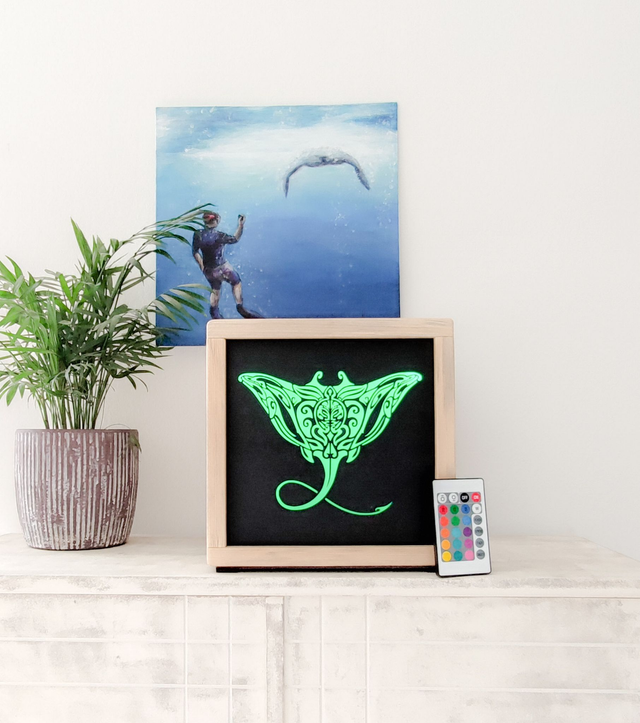 lámpara quitamiedos &quot;Mantarraya&quot;