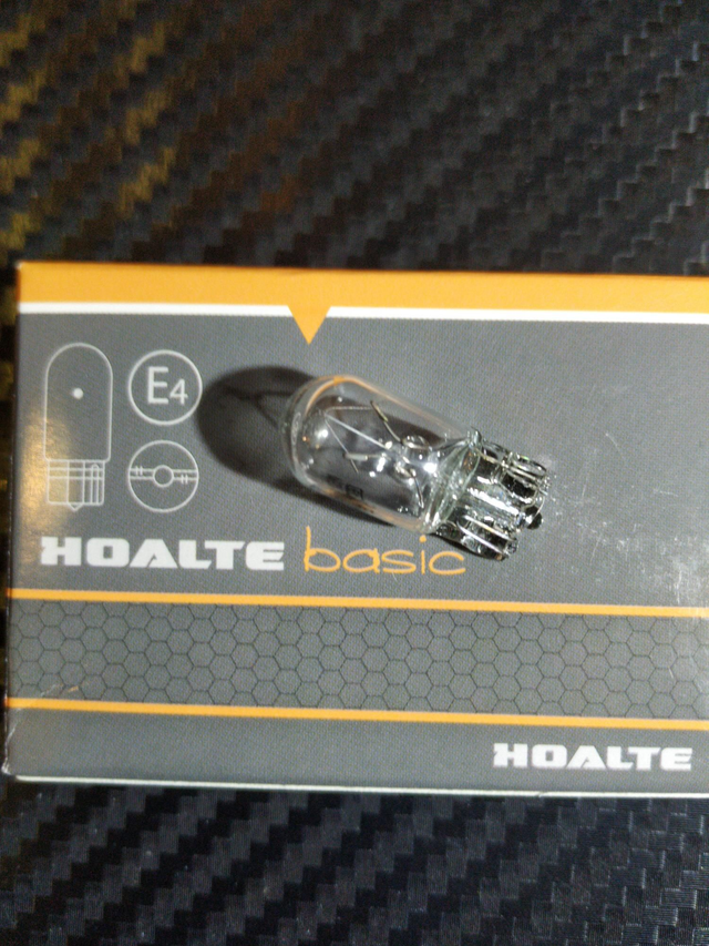 HOALTE Glassockellampe W5W W2.1x9.5d ( 12V 5 Watt ) Bulk