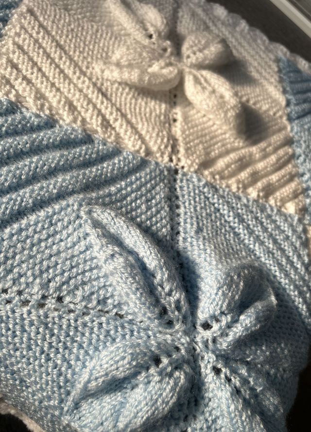 K8. baby blanket 35" x 24"