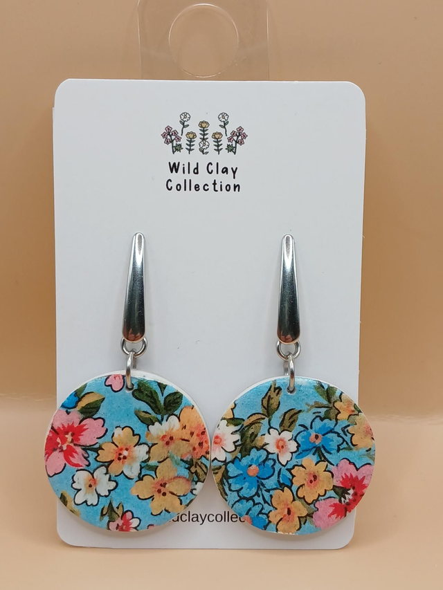 Violet Silver Circle