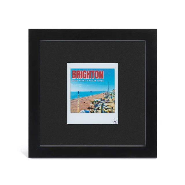 Framed Brighton Digital Design Instax Artwork