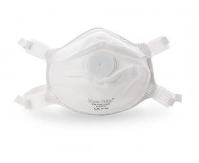Mascherina rigida FFP3 c/valvola