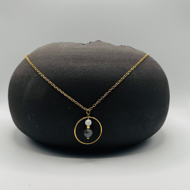 Collier Adèle - labradorite