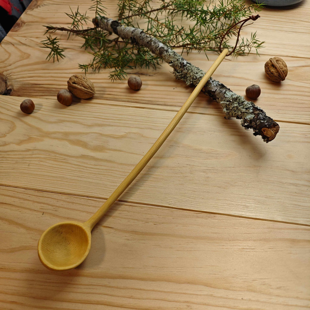 Cuillère à sel en frêne-C350