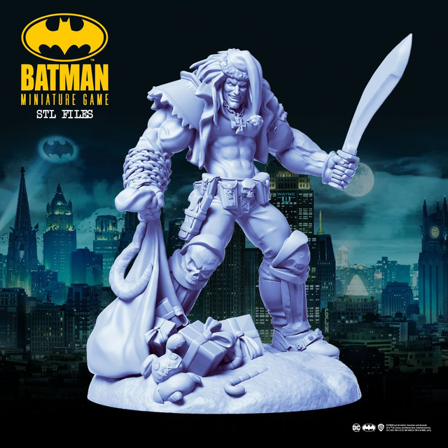 Lobo Paramilitary (Santa Edition) - 40mm (Knight Models)