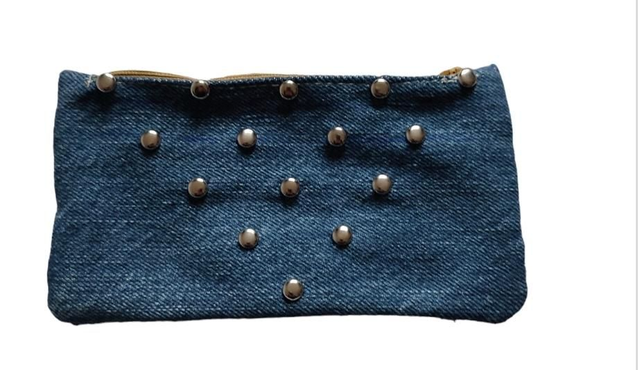 Petite trousse jeans recyclé (upcycling)
