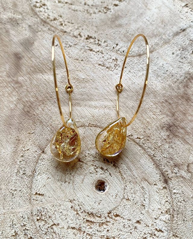 Boucles d&#039;oreilles créoles