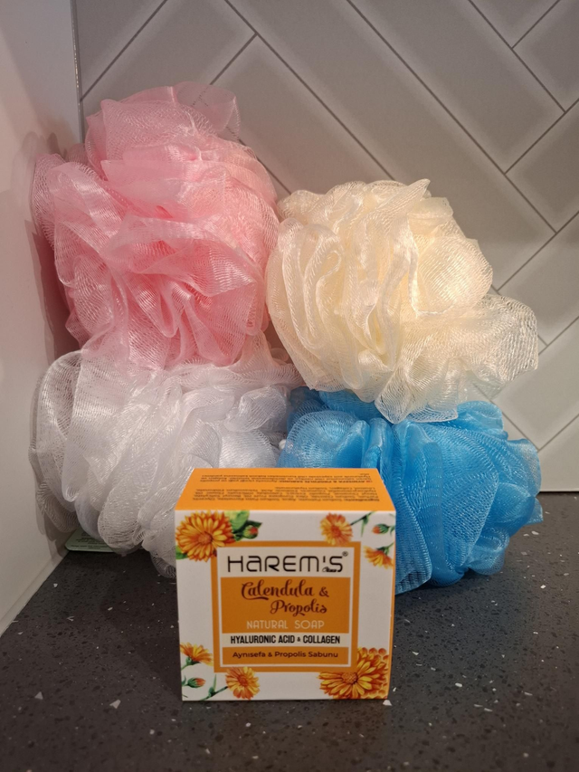 Calendula &amp; Propolis Soap &amp; Scrunch 