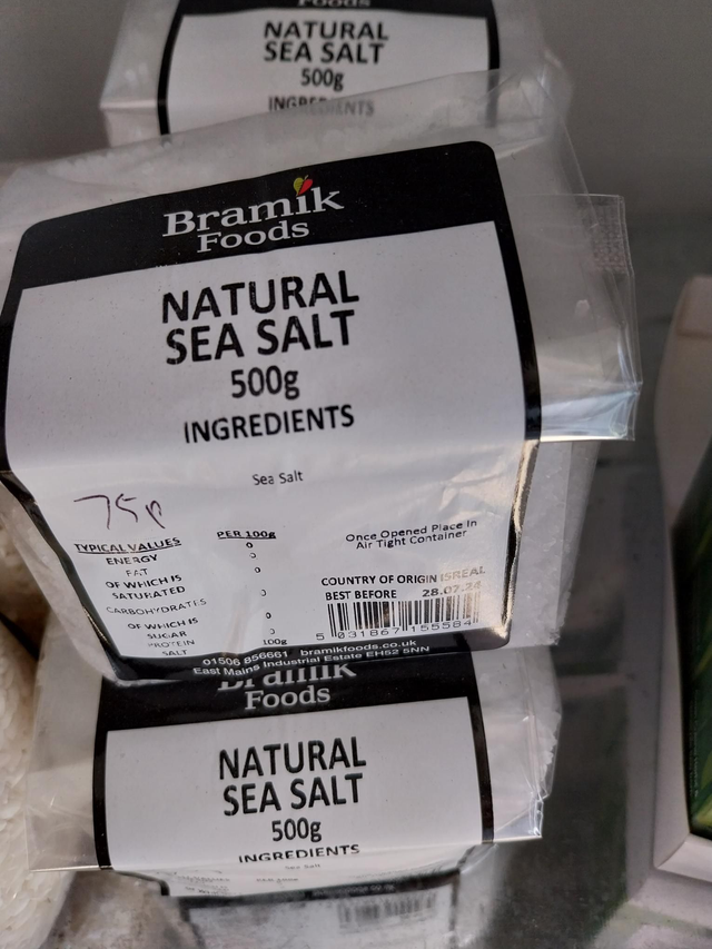Salt. Sea Coarse 500g