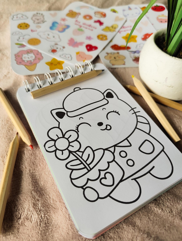 Kit '' Mon bloc de Coloriage"